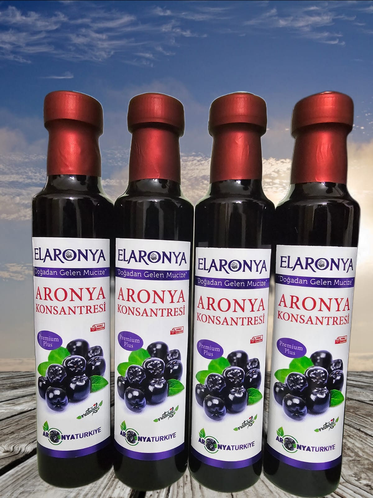 4 ADET ARONYA KONSANTRESİ PREMIUM PLUS